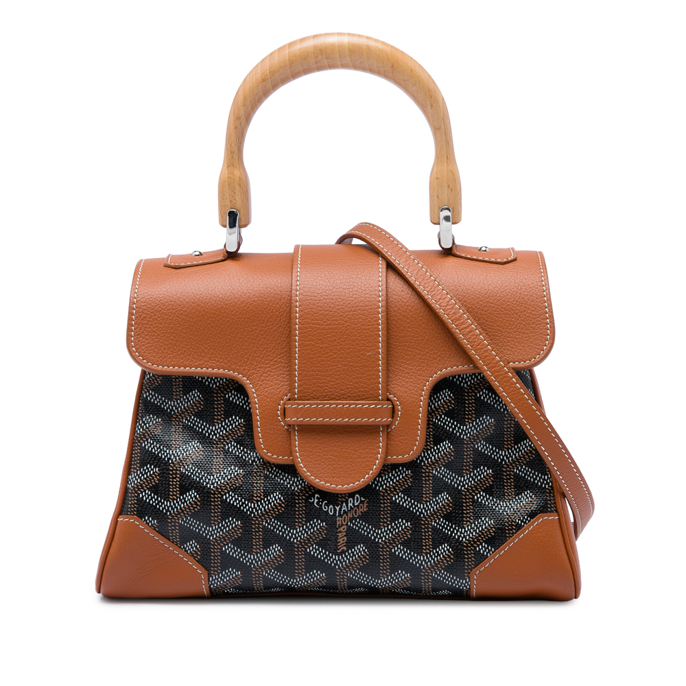 Pre-Loved Goyard Mini Goyardine Saigon Souple